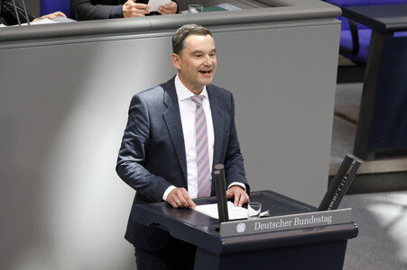 26. Sitzung des Deutschen Bundestages in Berlin