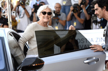 Ankunft von Glenn Close auf dem San Sebastian Film Festival 2017
