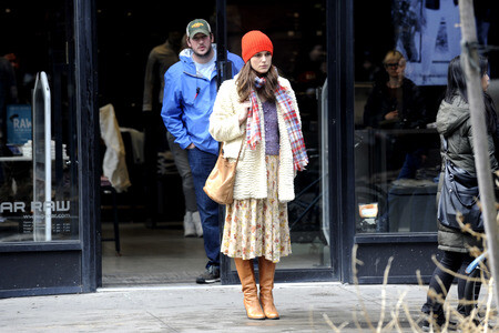 Dreharbeiten zu 'Collateral Beauty' in New York