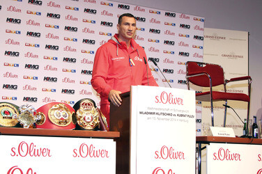 Pressekonferenz zum WM-Boxkampf von Wladimir Klitschko vs. Kubrat Pulev, Hamburg