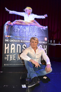 Pressetermin mit Hans Klok in München
