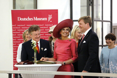 König Willem-Alexander und Königin Maxima der Niederlande in München