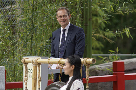 Eröffnung der Pandabären-Anlage im Zoo Berlin