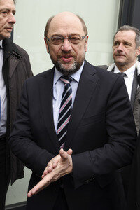 SPD-Kanzlerkandidat Martin Schulz in Darmstadt