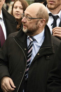 SPD-Kanzlerkandidat Martin Schulz in Darmstadt