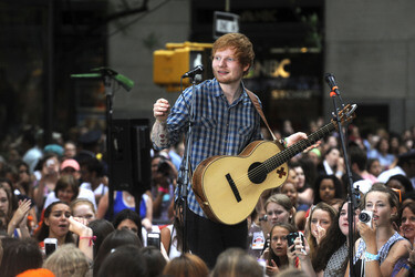 Ed Sheeran in der NBC-Show 'Today', New York