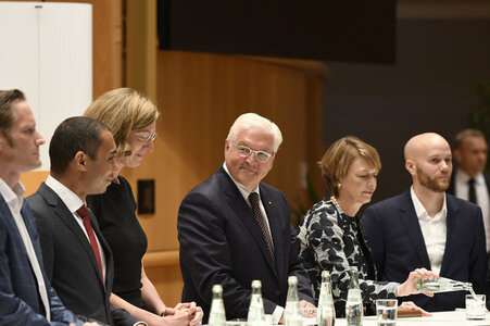 Podiumsdiskussion mit Frank-Walter Steinmeier in Brühl