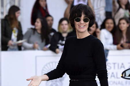 Ankunft von Paz Vega auf dem San Sebastian Film Festival 2017