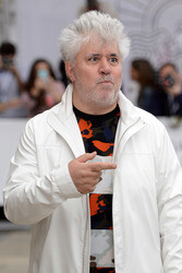 Ankunft von Pedro Almodóvar auf dem San Sebastian Film Festival 2014