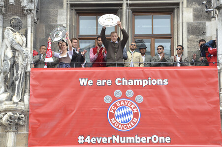 Meisterfeier des FC Bayern München