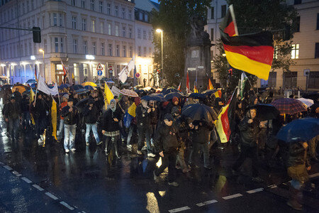 'Merkel muss weg' Demo in Berlin