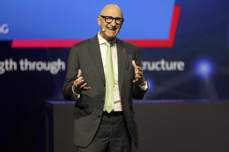 Bühnenpräsentation auf der Hannnover Messe 2026