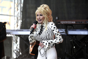 Dolly Parton bei der NBC-Show 'Today', New York