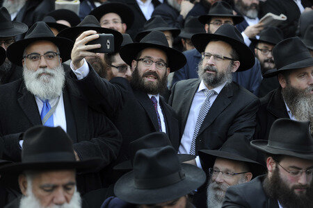 Rabbi 'Klassenfoto 2017' in New York