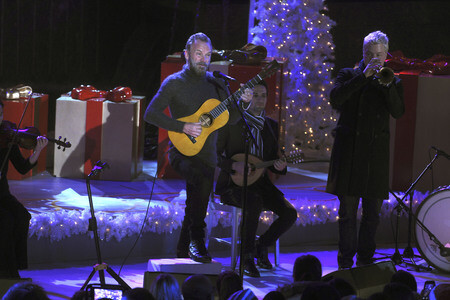 Rockefeller Center Christmas Tree Lighting Ceremony in New York