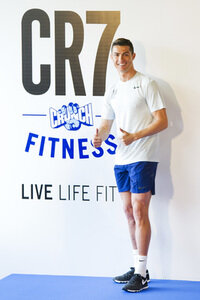 Cristiano Ronaldo präsentiert CR7 Crunch Fitness in Madrid