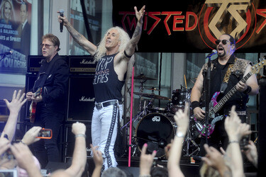 Twisted Sister bei der 'FOX & Friends All American Concert Series', New York