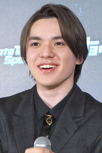 Pressekonferenz mit Shoma Uno und Marin Honda in Tokio