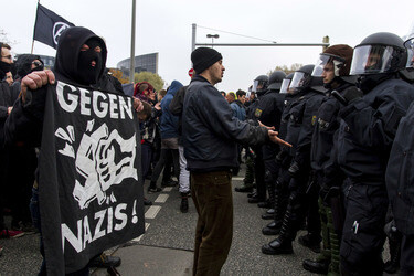 Demonstration 'Hooligans gegen Salafisten', Hannover