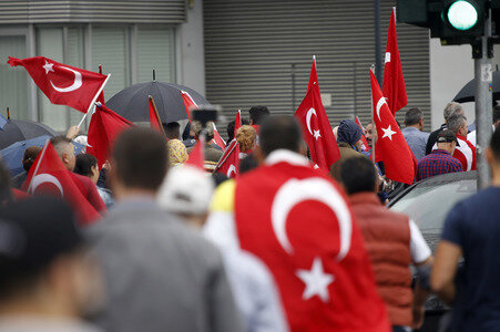 Erdogan-Demo in Köln