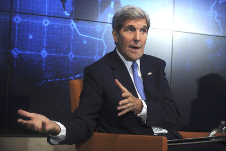 John Kerry diskutiert den Iran Deal in New York