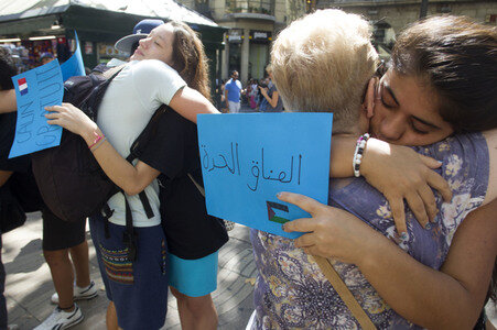 Las Ramblas nach dem Terroranschalg in Barcelona