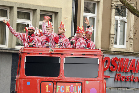 Rosenmontagszug 2017 in Köln