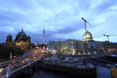 Stadtschloss Baustelle