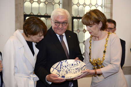 Frank-Walter Steinmeier zu Besuch in Köln