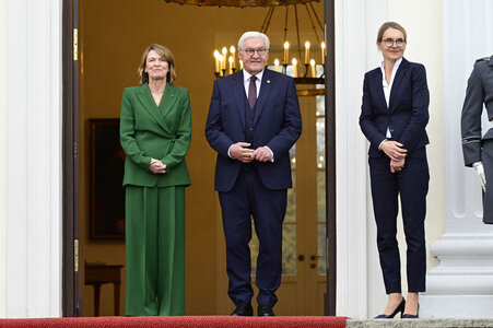 Begrüßung der Kronprinzessin Victoria von Schweden in Berlin