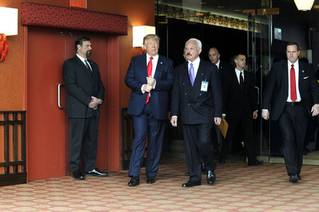 Rede von Donald Trump in New York