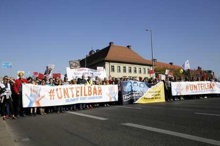 Demonstration 'Unteilbar' in Berlin
