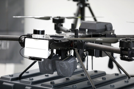 Indienststellung der Drohnenabwehreinheit der Bundespolizei in Ahrensfelde