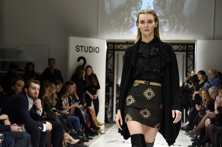 Marcel Ostertag Fashion Show auf der Mercedes-Benz Fashion Week Berlin Autumn/Winter 2017