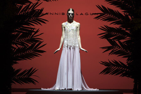 Hannibal Laguna Fashion Show auf der Mercedes-Benz Fashion Week Madrid Autumn/Winter 2018