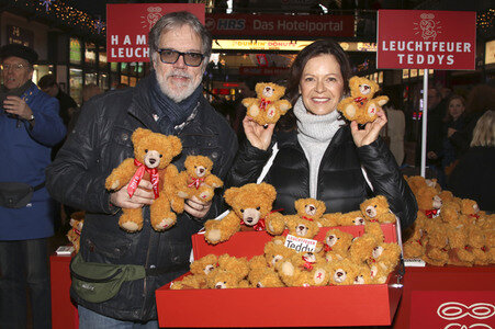 Teddybären Charity Aktion in Hamburg