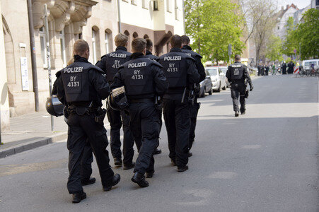 1. Mai Demo in Nürnberg