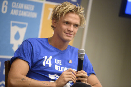 Podiumsgespräch mit Cody Simpson in New York
