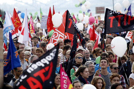 Demo gegen TTIP und Ceta in Köln