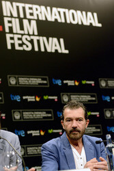 'Autómata' Pressekonferenz, San Sebastian Film Festival 2014