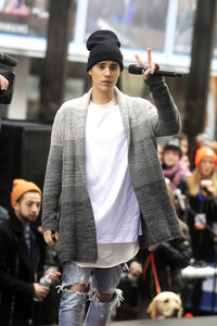 Justin Bieber in der NBC-Show 'Today' in New York