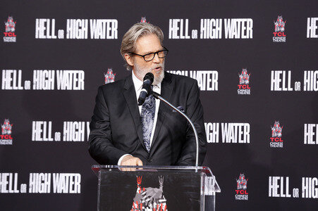 Hand and Footprint Ceremony mit Jeff Bridges in Los Angeles