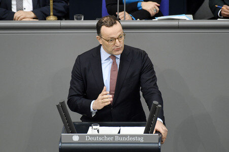 24. Sitzung des Deutschen Bundestages in Berlin