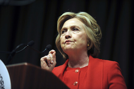Hillary Clinton spricht auf der NAN Convention in New York