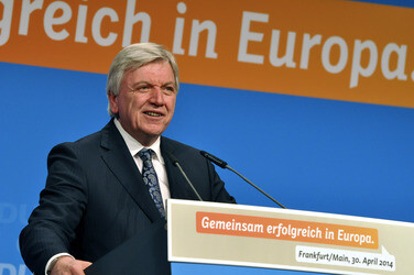 Eröffnung des CDU Europawahlkampfes, Frankfurt