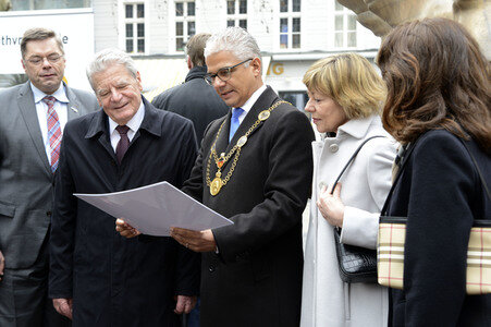 Abschiedsbesuch von Joachim Gauck in Bonn