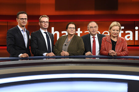 Talkshow 'hart aber fair' in Köln