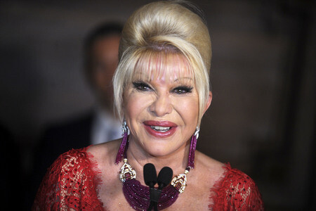 Pressekonferenz mit Ivana Trump in New York