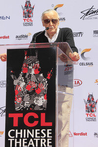 Hand and Footprint Ceremony mit Stan Lee in Los Angeles