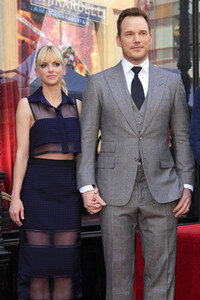 Chris Pratt erhält einen Stern auf dem Hollywood Walk of Fame in Los Angeles